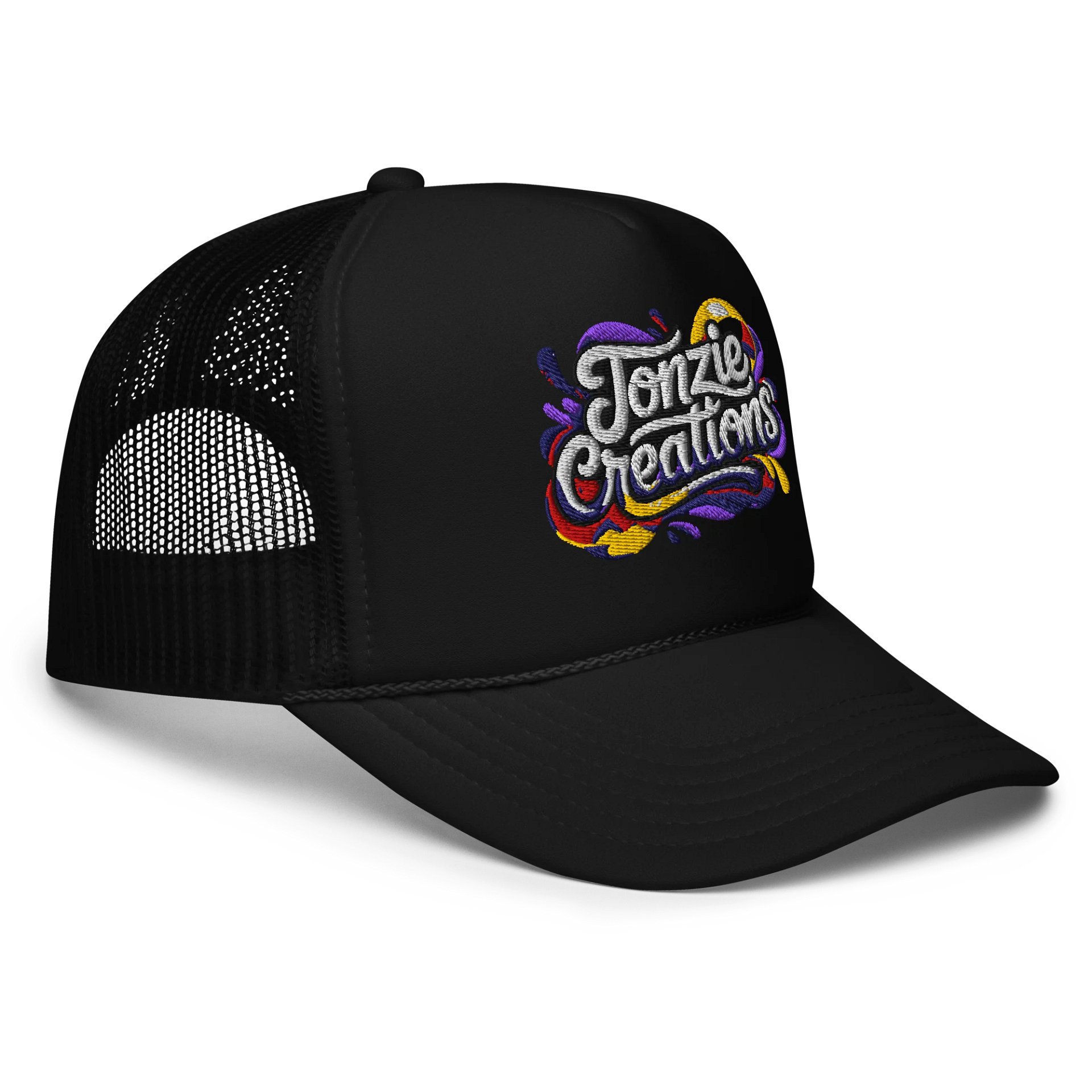 Splash Script Trucker Hat product image (8)