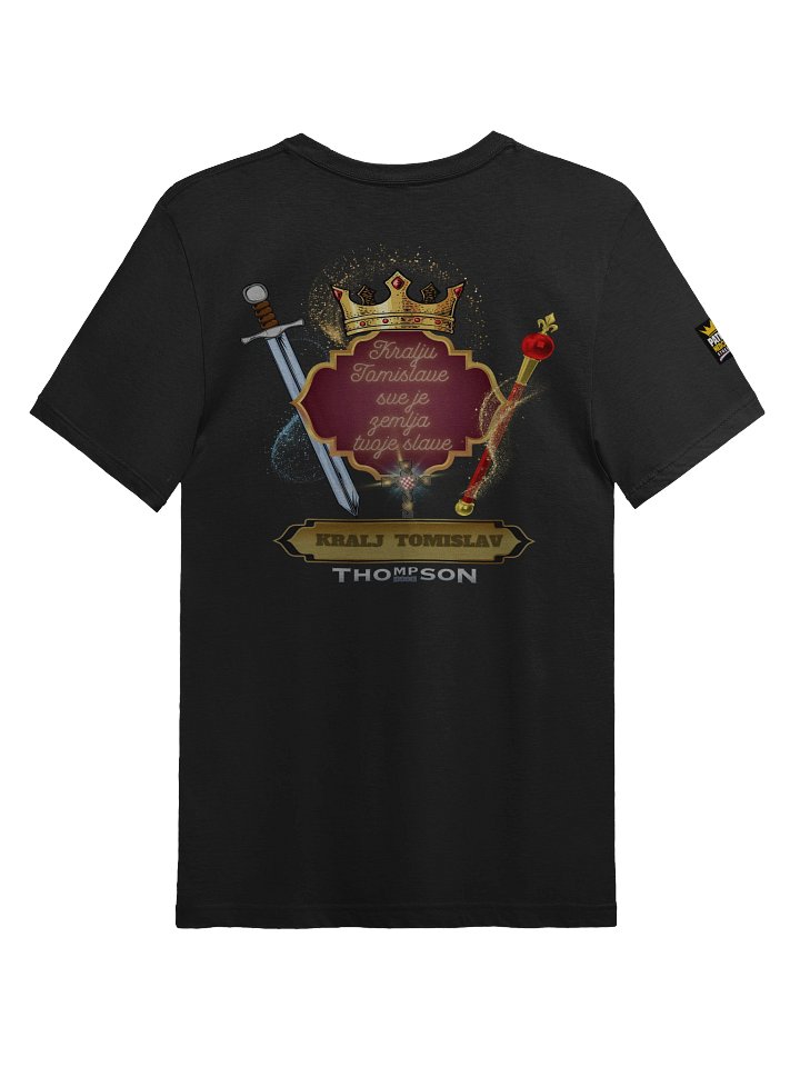 Crowned Patriot Streetwear Tee Dolazak Hrvata product image (2)