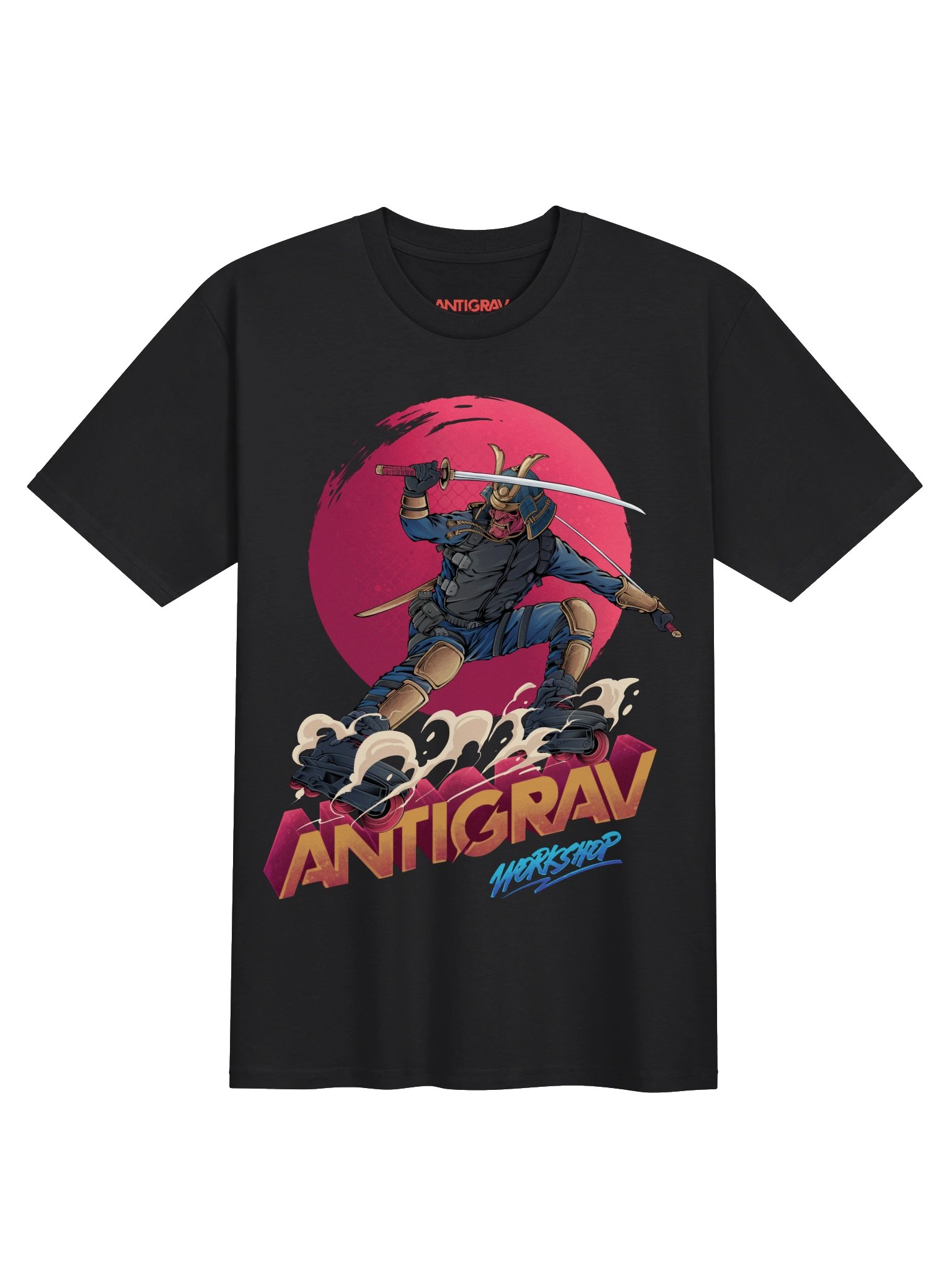 Ronin Rail Relaxed Fit T-Shirt | Samurai Skater Streetwear Tee product image (1)