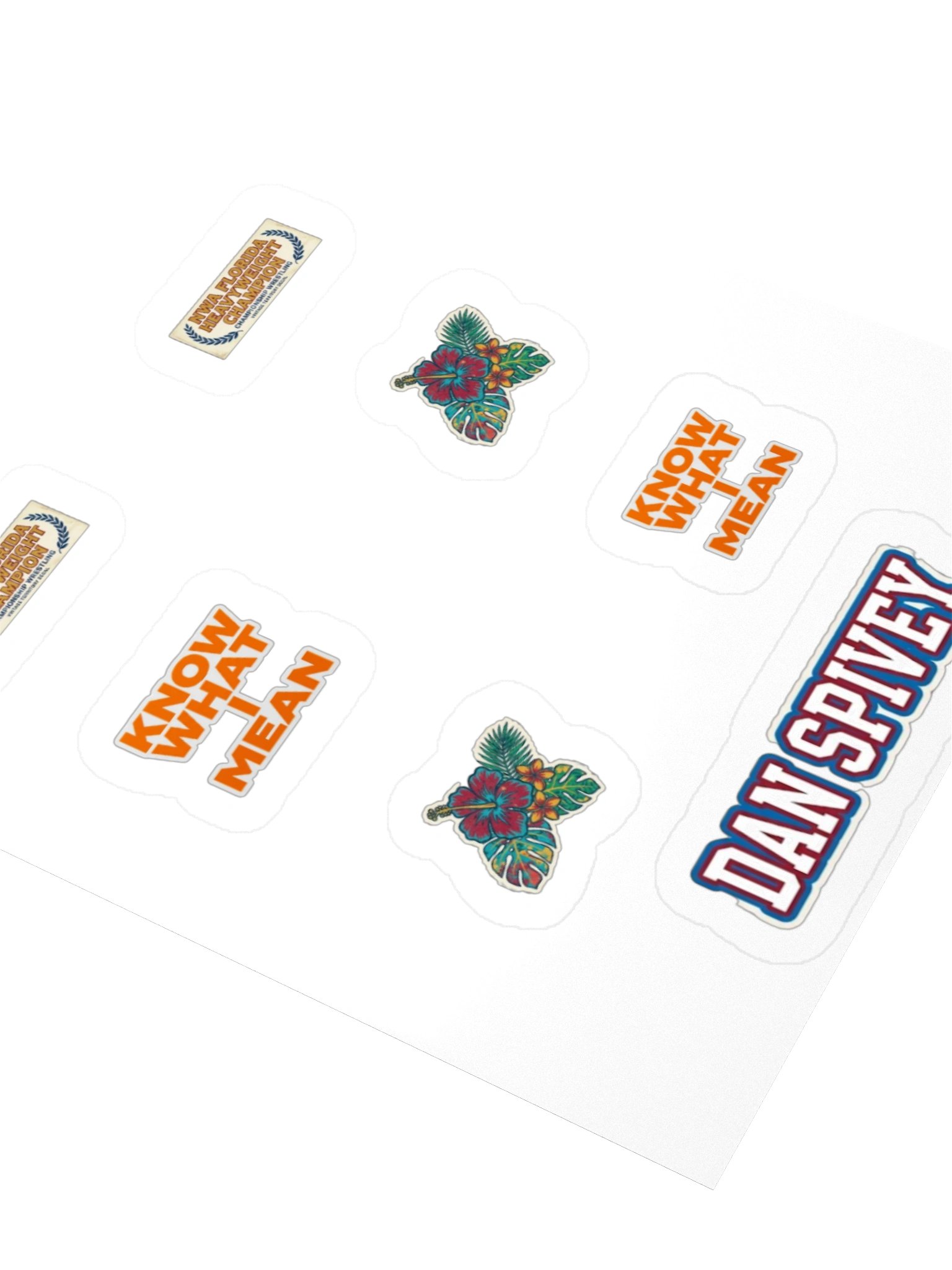 Dan Spivey Kiss Sticker Set product image (8)