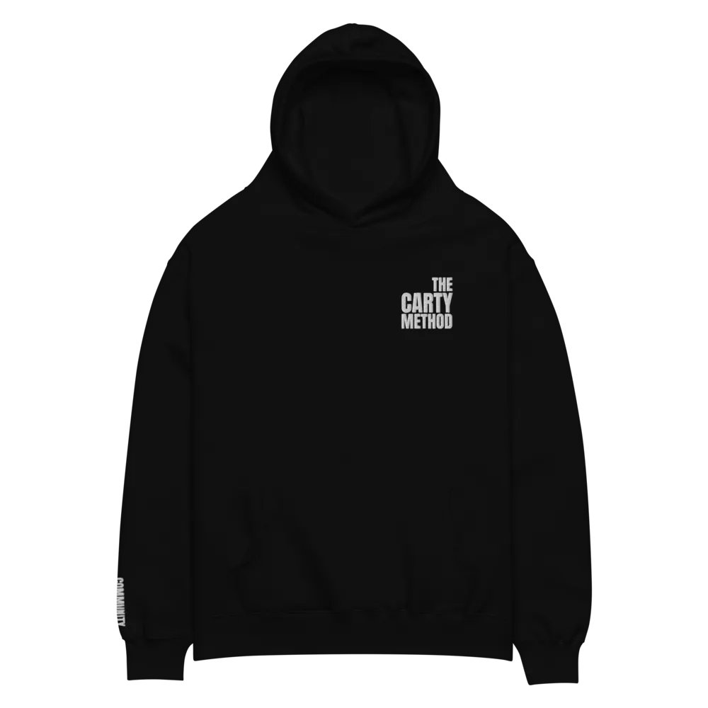The Carty Method - Embroidered Community Hoodie product image (3)