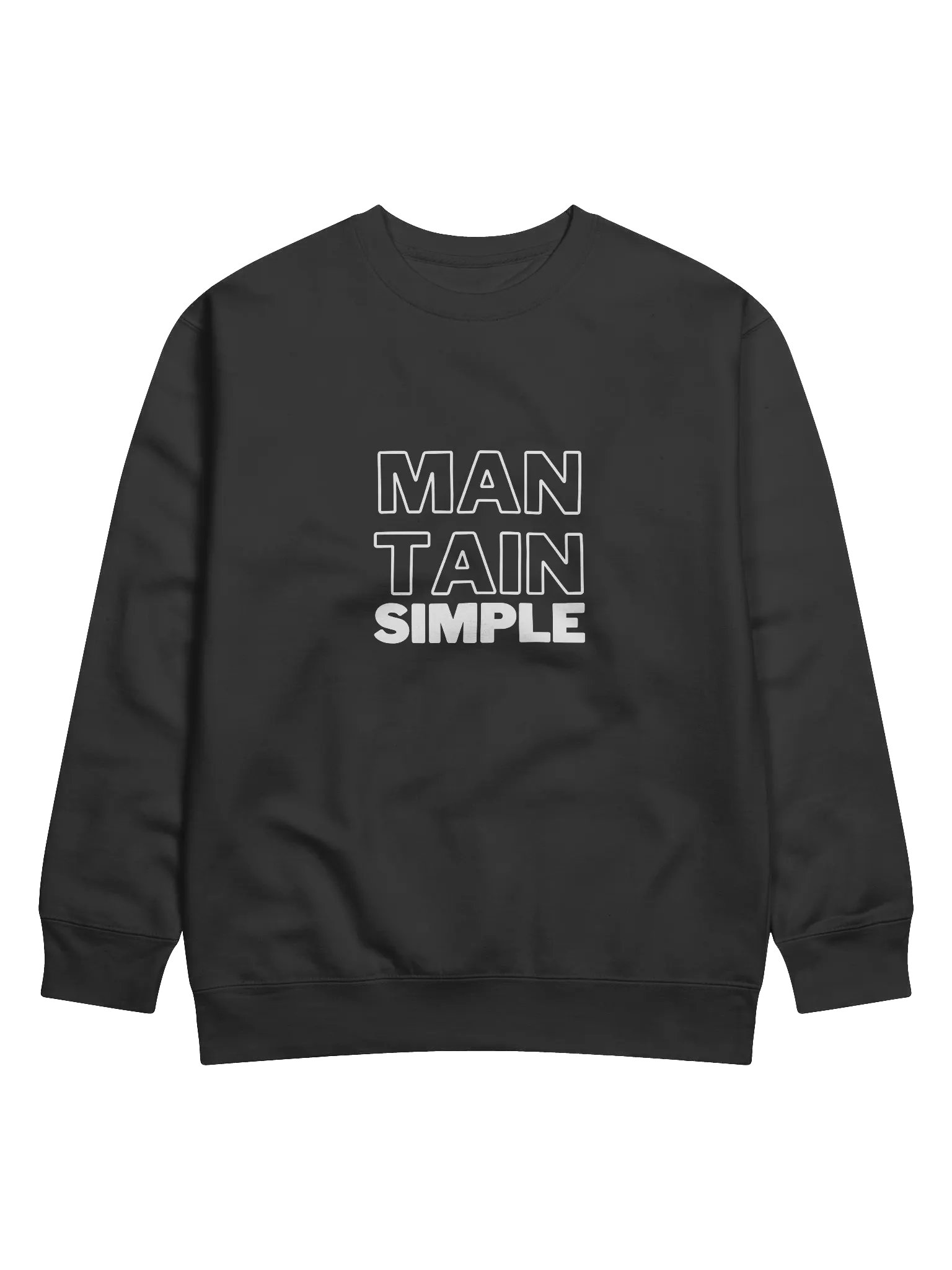 MANTAIN Bold Cotton Sweatshirt product image (3)