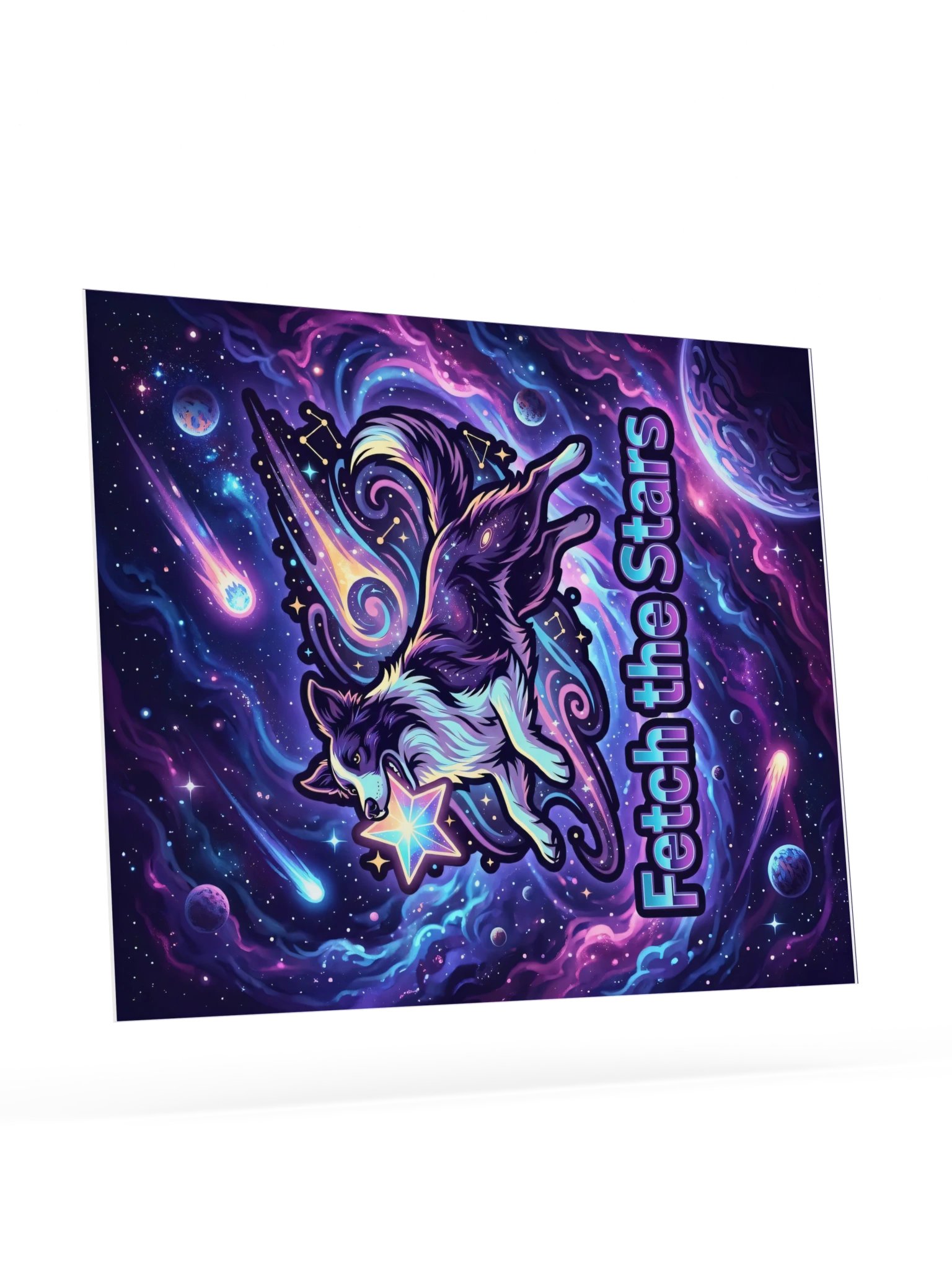 Star Fetch Collie Poster product image (23)