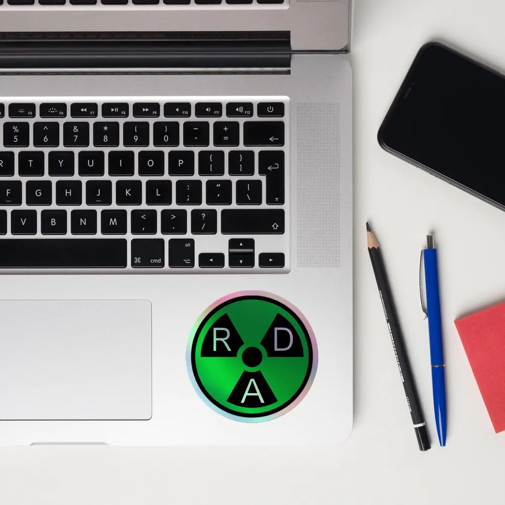 RAD Holographic Sticker product image (12)