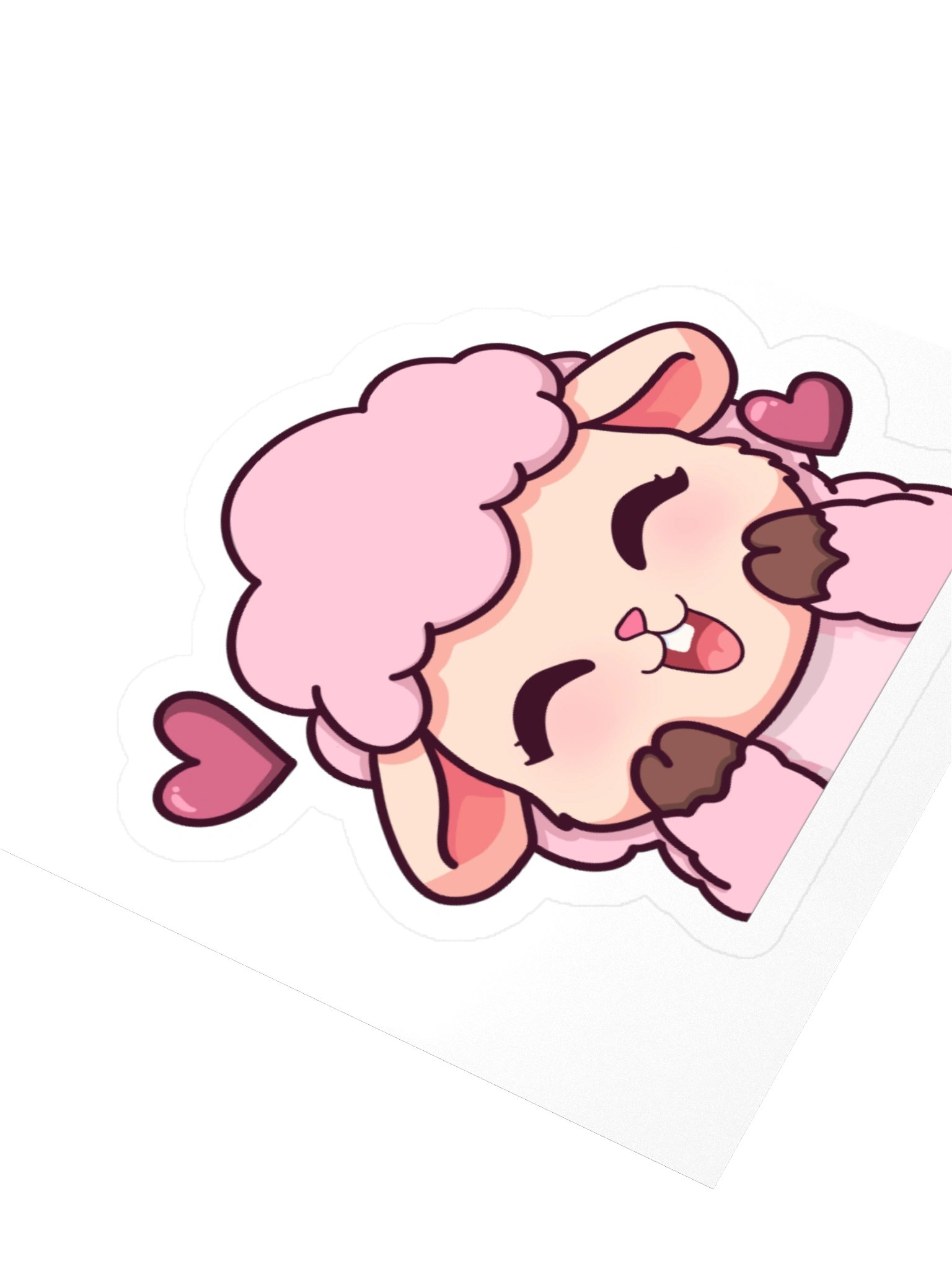 Heart Sheep sticker product image (3)