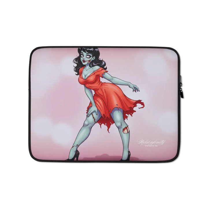 V1 Zombie Pinup Laptop Sleeve product image (1)