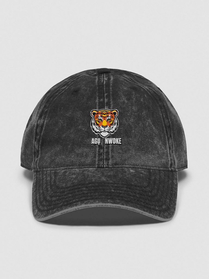 AGU NWOKE Tiger Emblem Dad Vintage Cap product image (1)