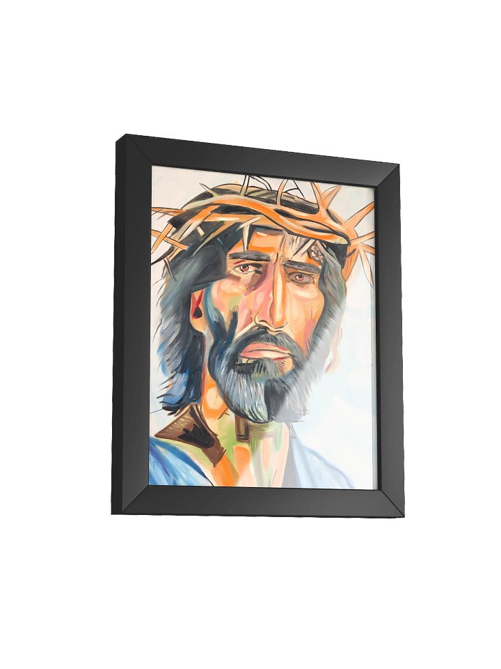 Jesus Christ by Warren Willowdale (Framed High-Quality Matte Poster) product image (2)