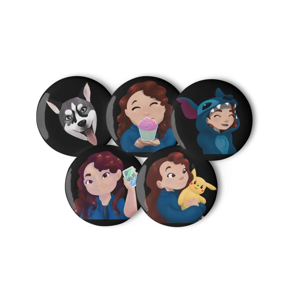 Goddess Ari Emotes 2 Pins product image (4)
