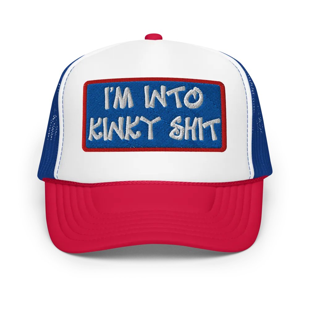 KINKY SHIT Foam Trucker Hat product image (1)