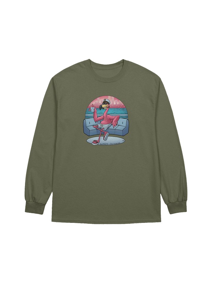 Flamingo Bliss Long Sleeve Tee product image (13)