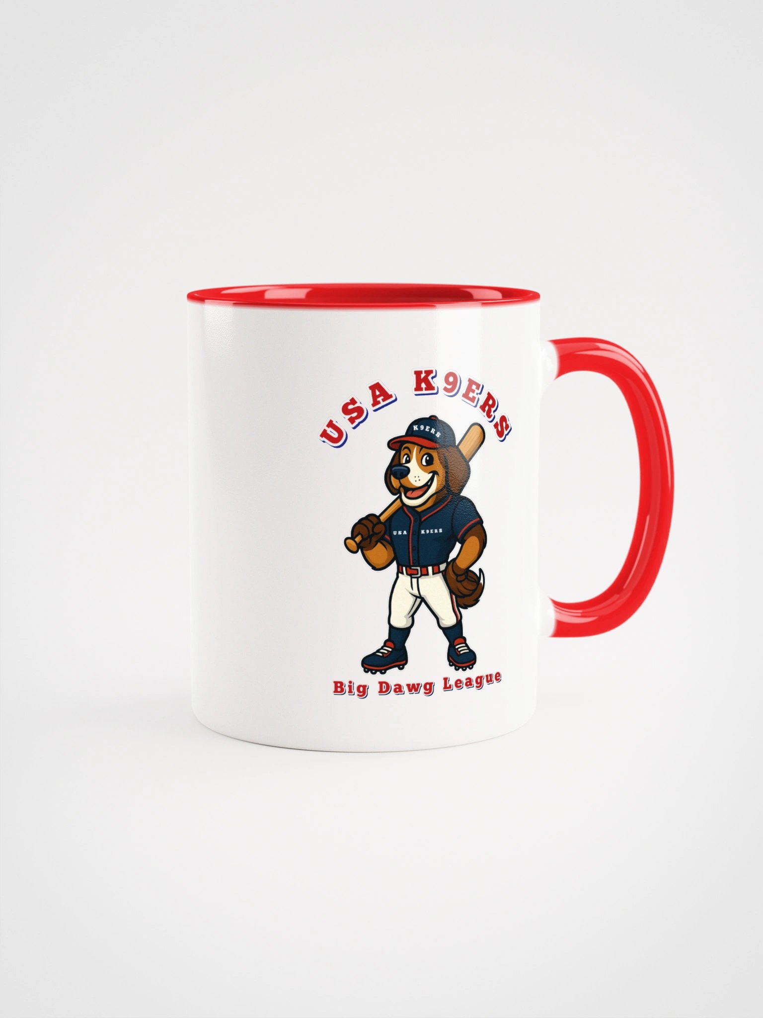 USA K9ERS™ Beagle Baseball Ceramic Mug product image (1)