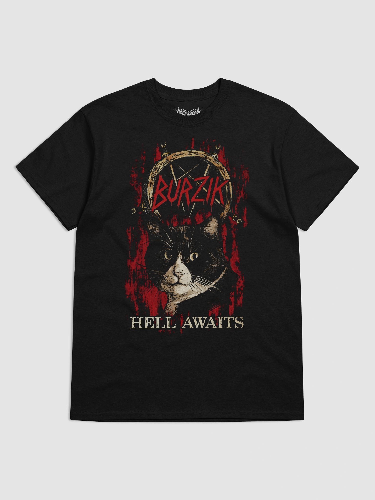 Burzik Slayer Hell Awaits Tee product image (5)