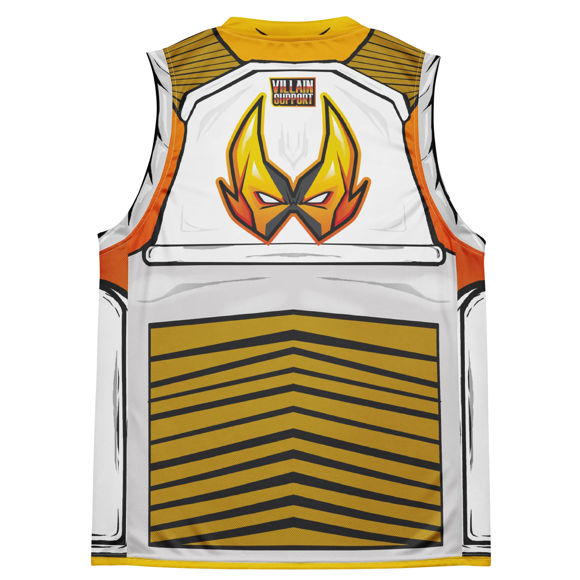 Villain Support Battle Armor Tank Top - White product image (4)
