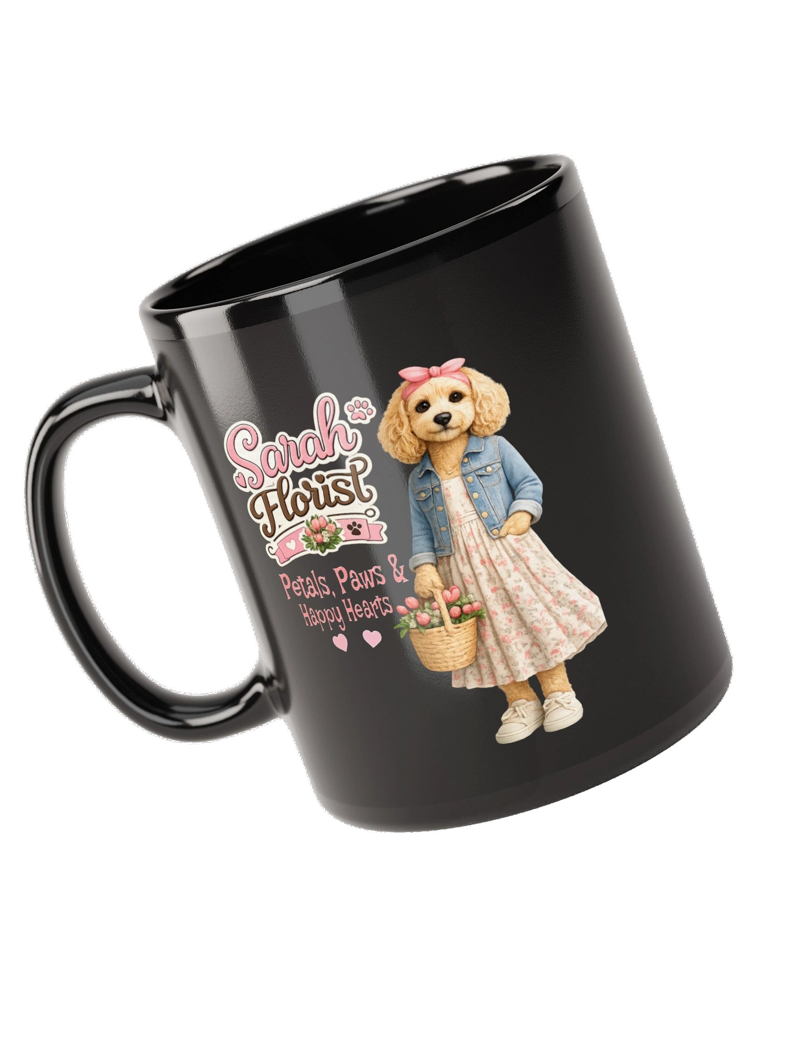 Petals, Paws & Happy Hearts Mug product image (5)