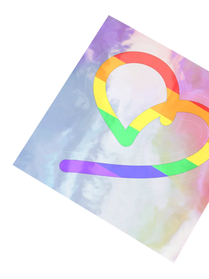 Pride Heart Holo Sticker product image (5)
