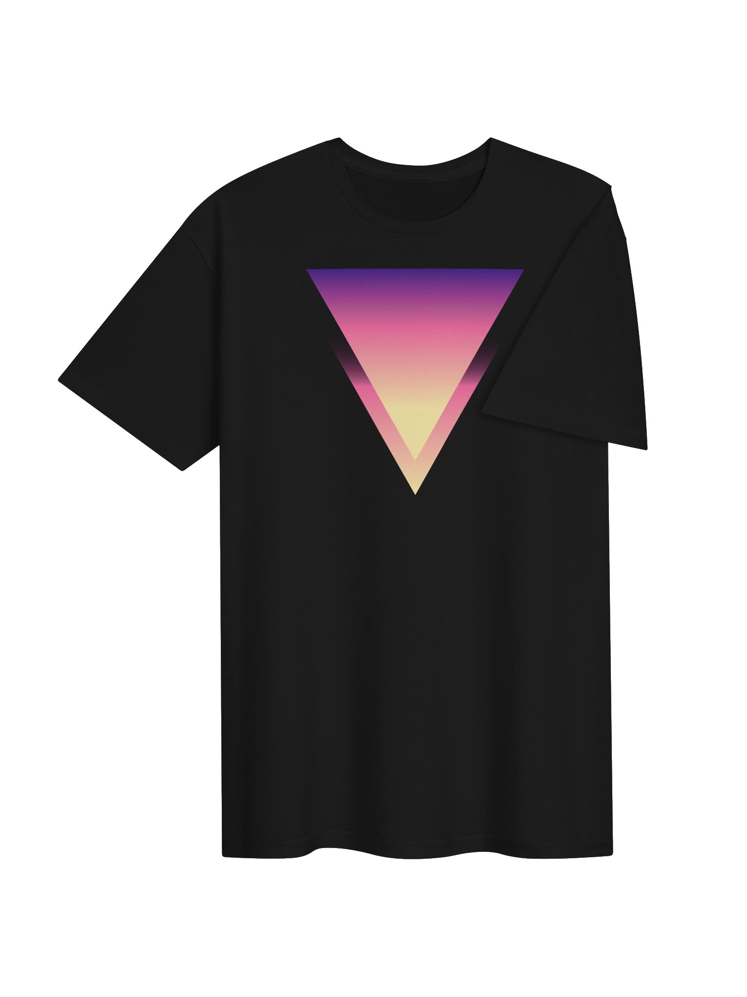 SYNTHWAVE TRIANGLE T-Shirt product image (4)
