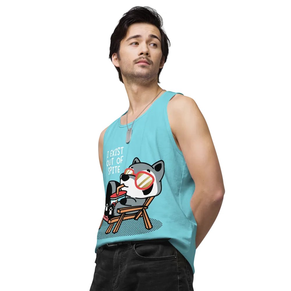 I Exist Out Of Spite Tank Top Members product image (4)