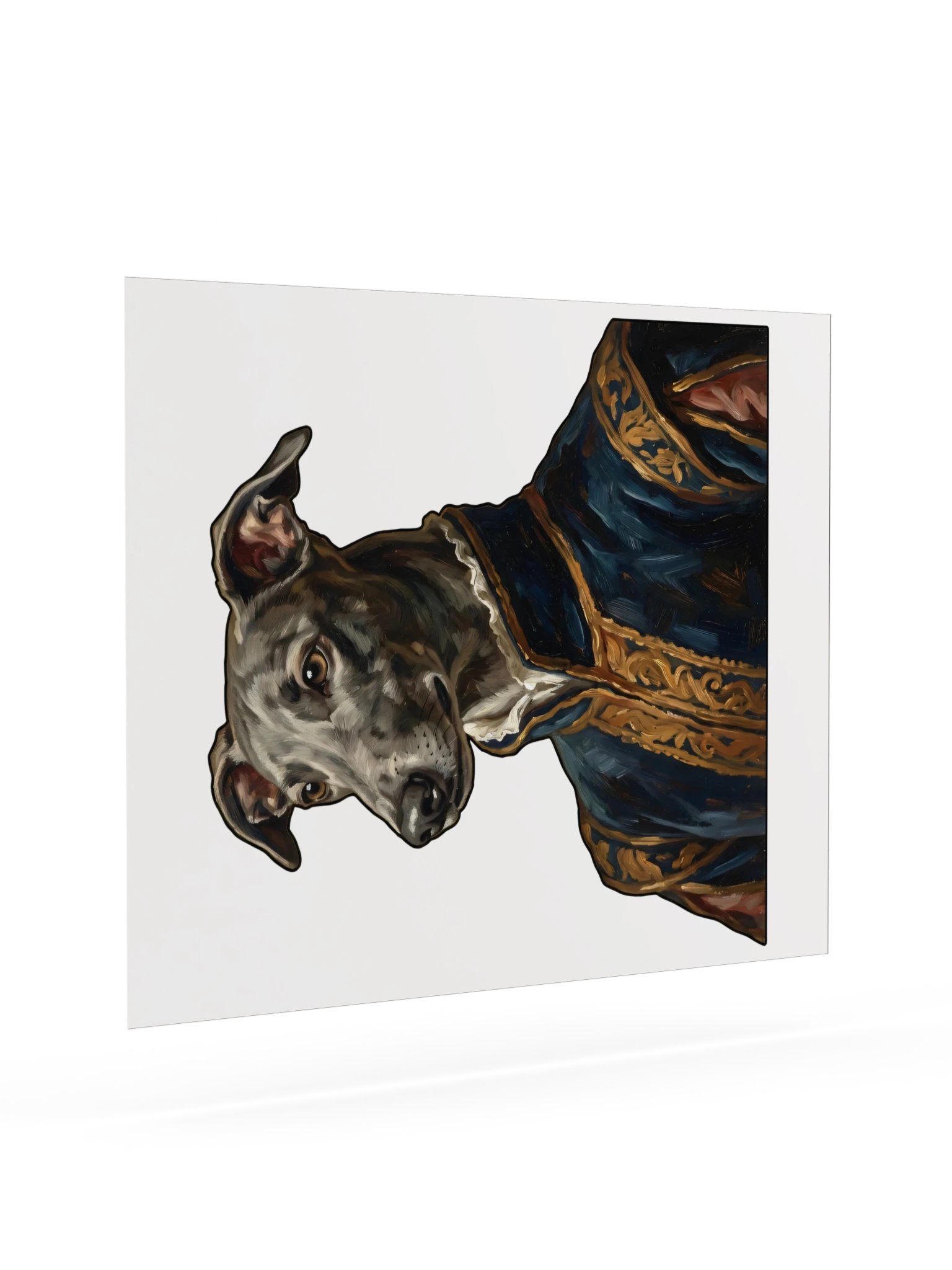 Greyhound in Blue Poster product image (21)