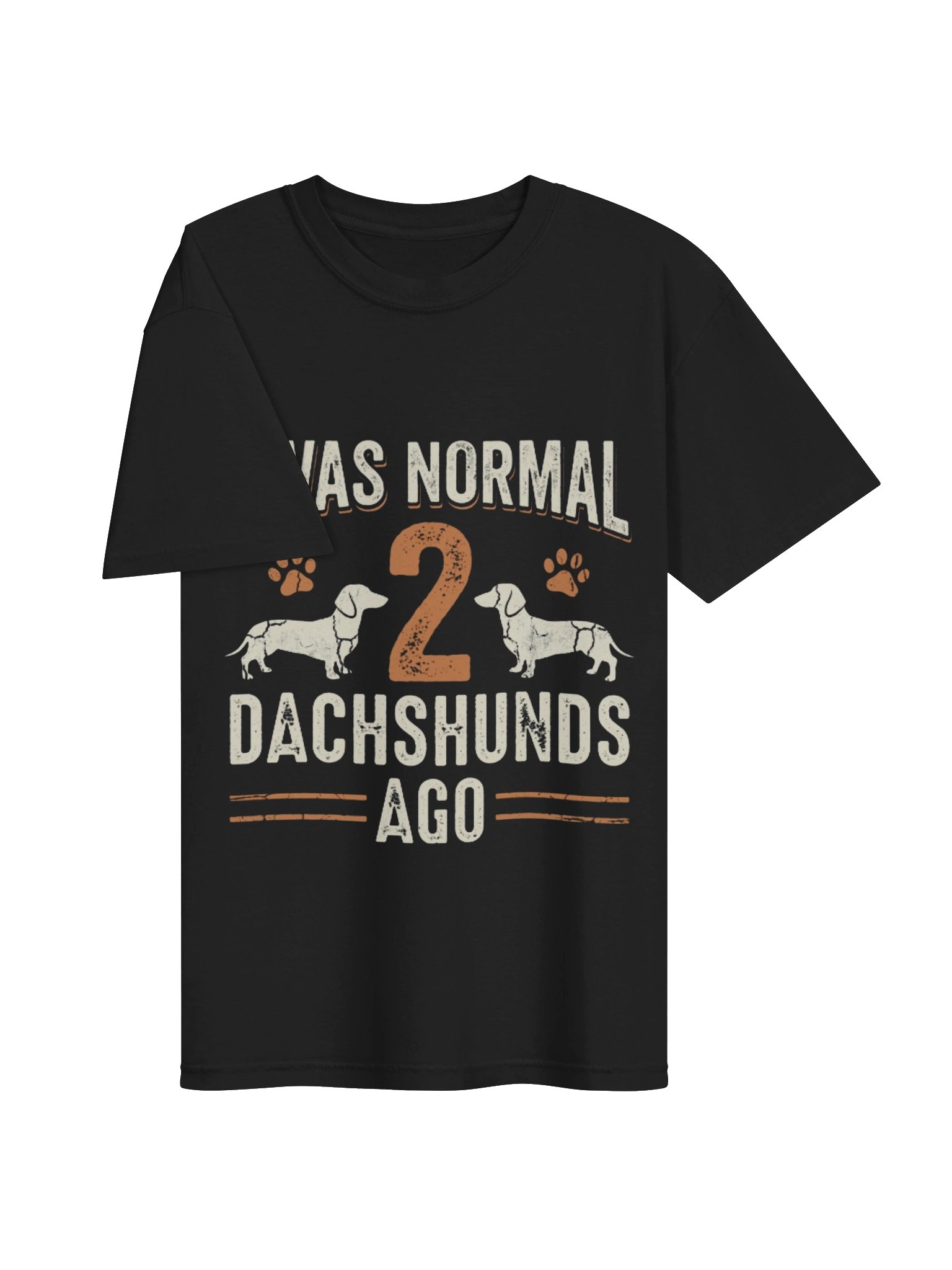 I Was Normal 2 Dachshunds Ago T-Shirt - Vintage Dog Dad & Mom Graphic Tee product image (12)