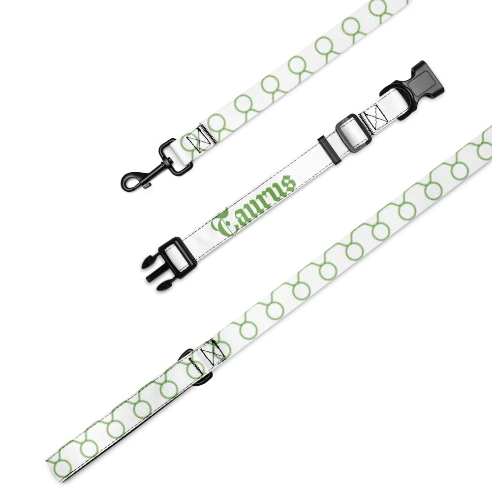 Stylish Taurus Pet Collar & Leash Set product image (5)