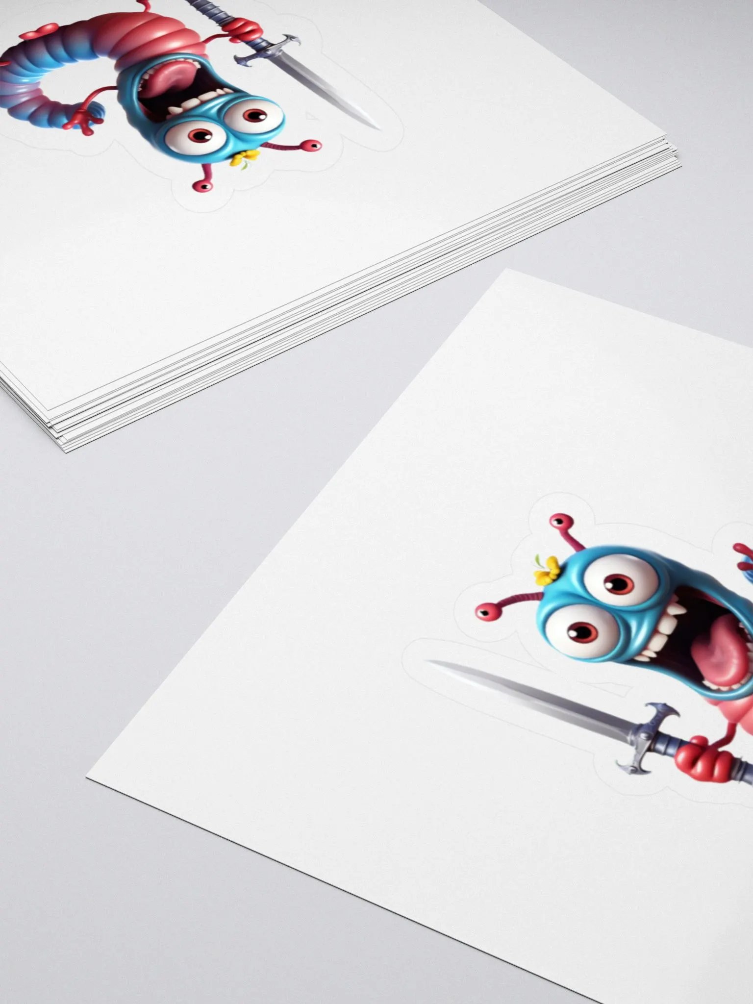 Worm Sticker product image (4)