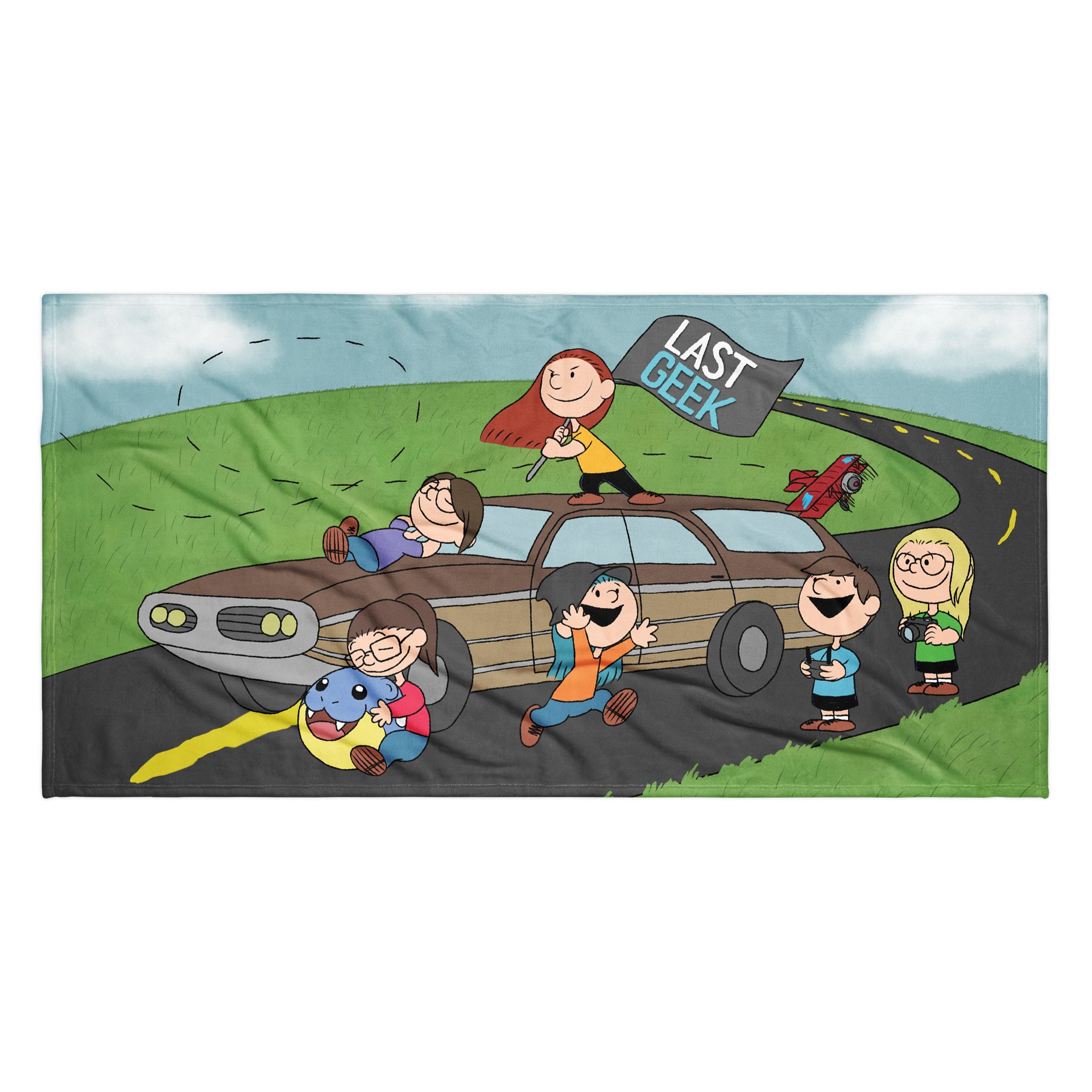 Last Geek Road Trip Beach Towel product image (1)