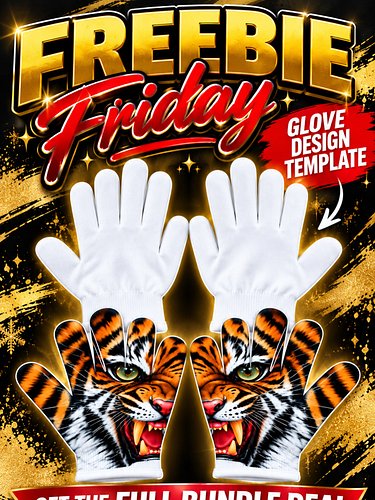 🎁🧤 FREEBIE FRIDAY IS HERE! 🐯🏈

This week, we’re giving away the FREE Tiger Glove Design Template and showing you how to make ...