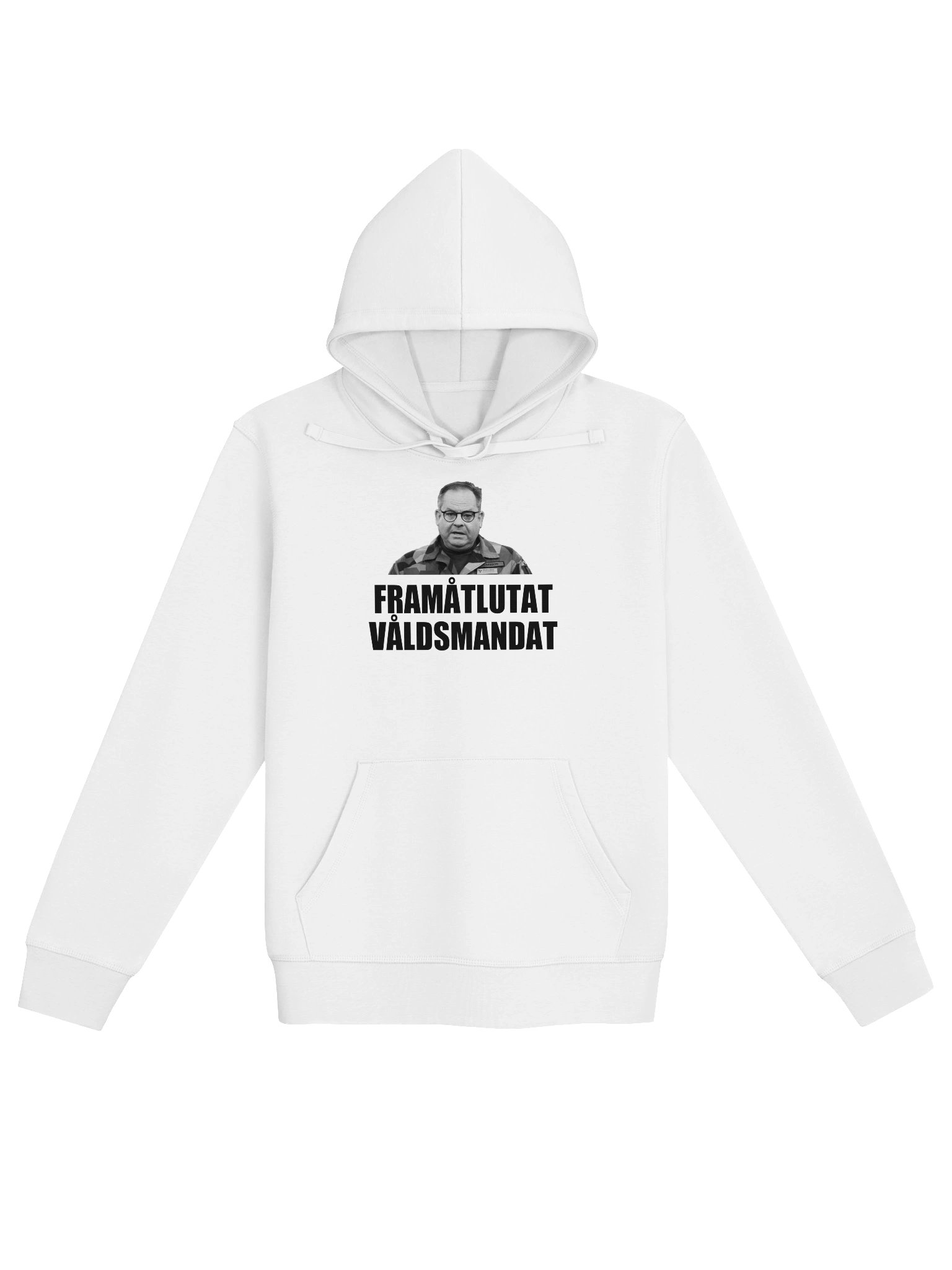Framåtlutat våldsmandat (Organic Premium Hoodie) product image (1)