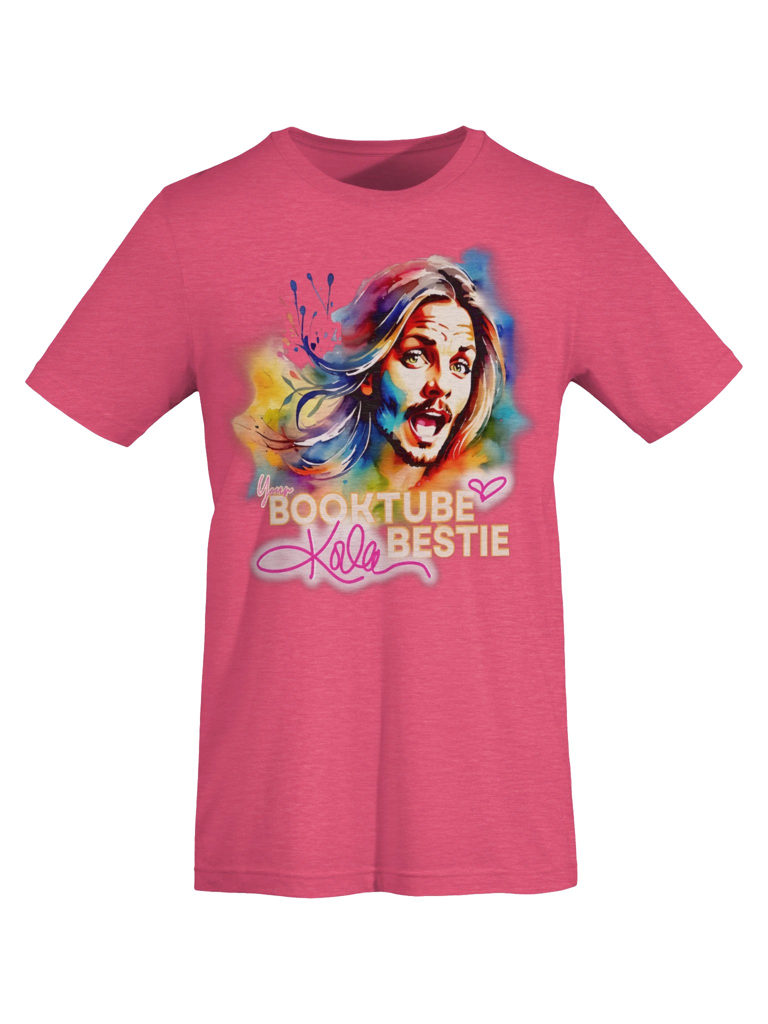 Your BookTube Bestie T-Shirt - Heathered product image (105)