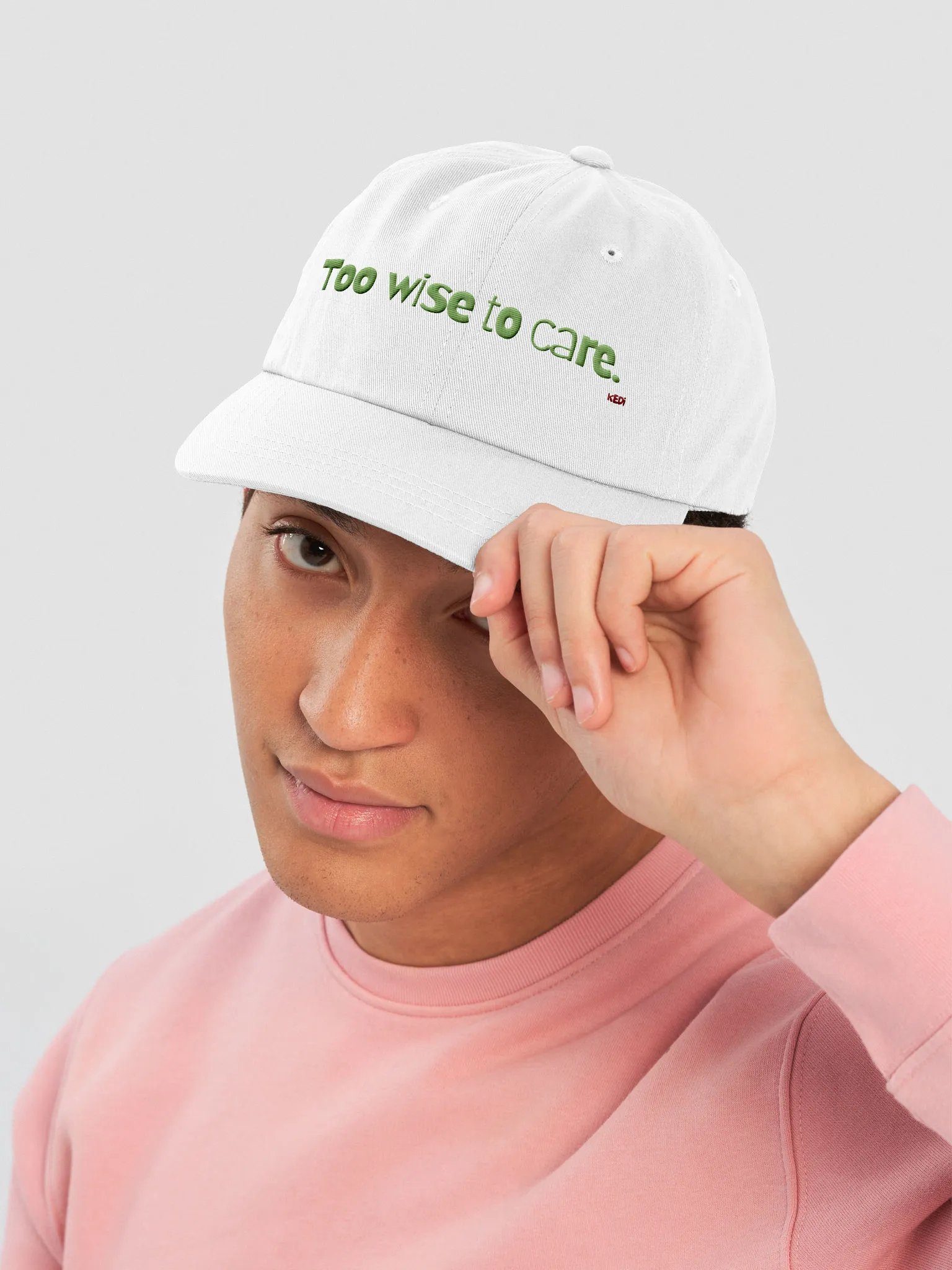 Cat Wisdom Embroidered Dad Hat product image (37)