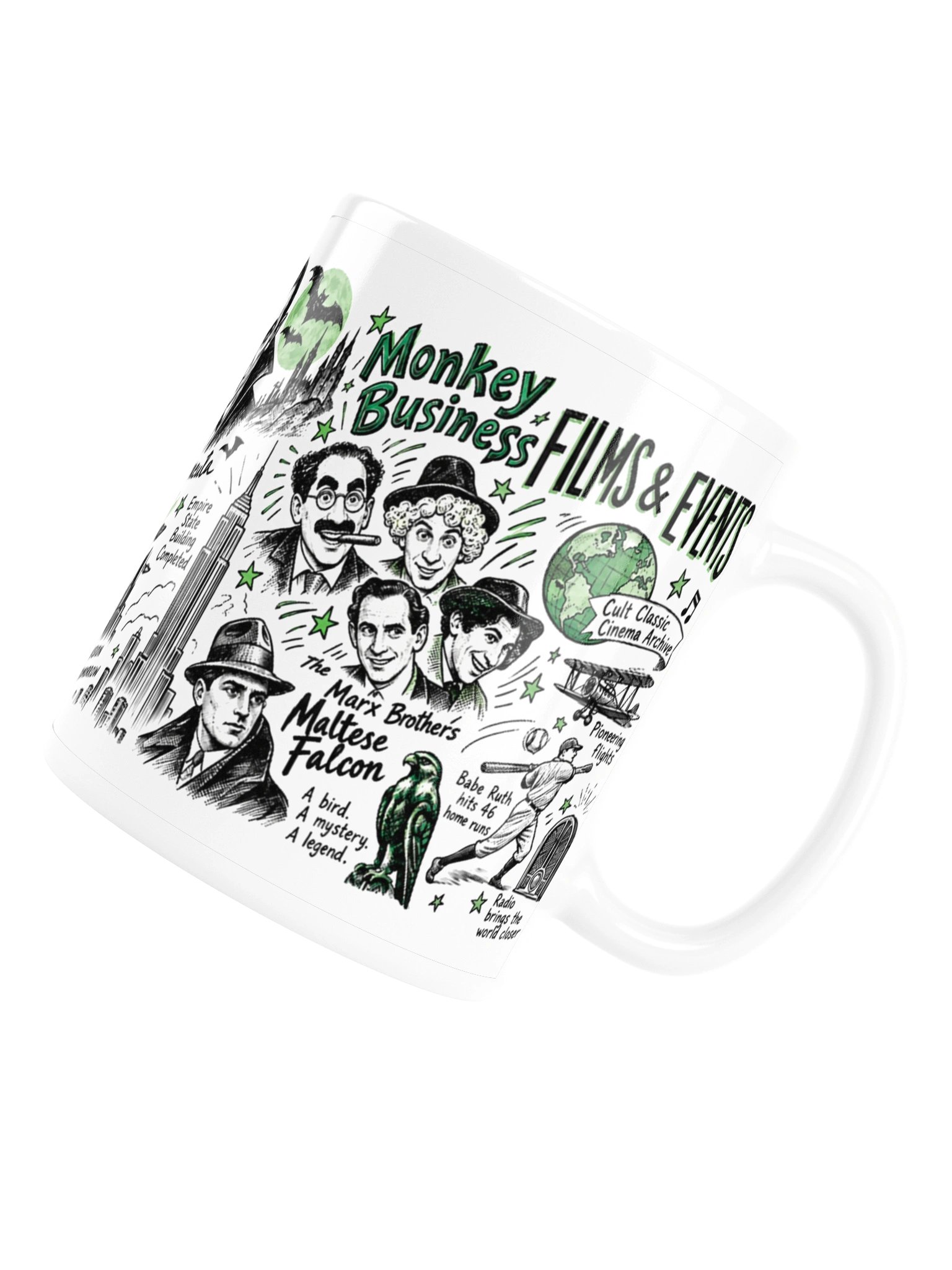 1931 Films & Events Coffee Mug product image (6)