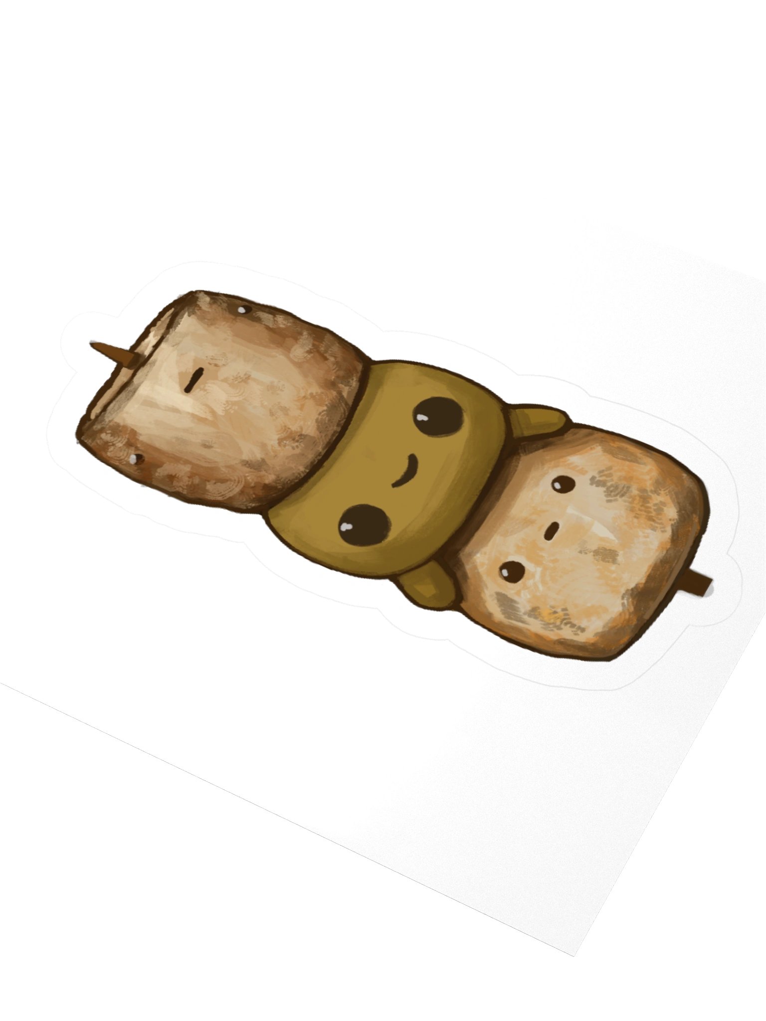 Marshmallow Sheldon Sticker product image (4)