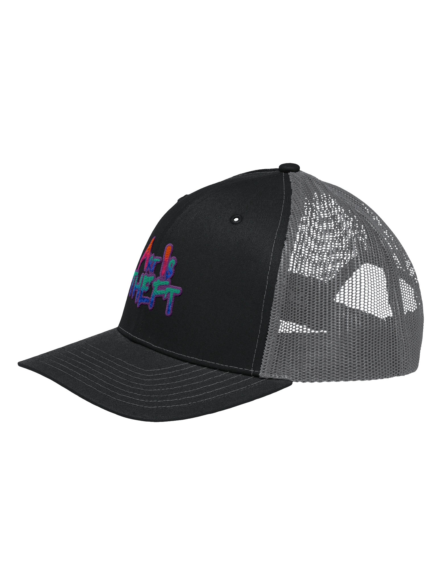 AI Art is Theft Trucker Hat product image (2)