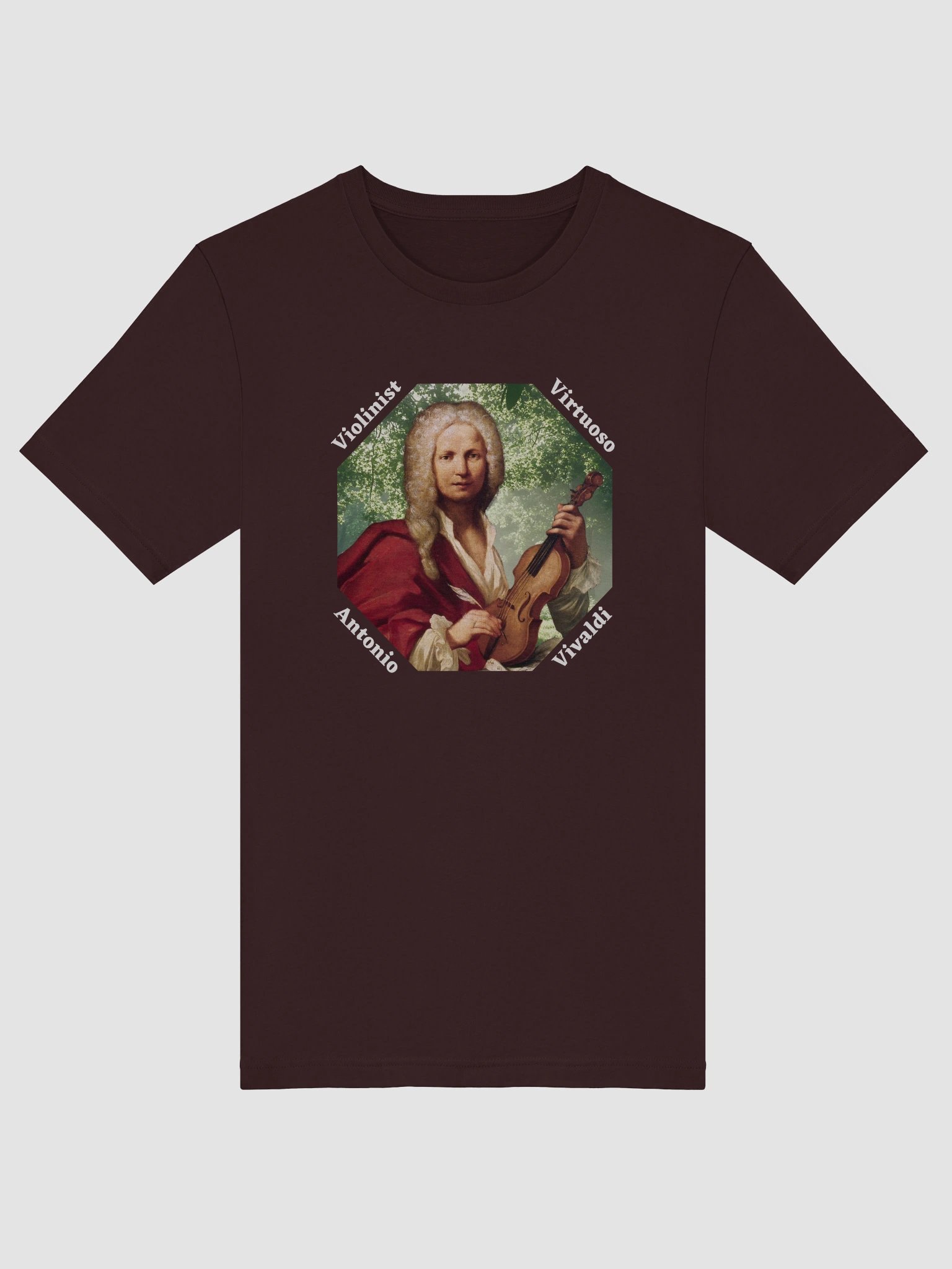 Antonio Vivaldi - Violinist Virtuoso | Dark T-Shirt product image (29)