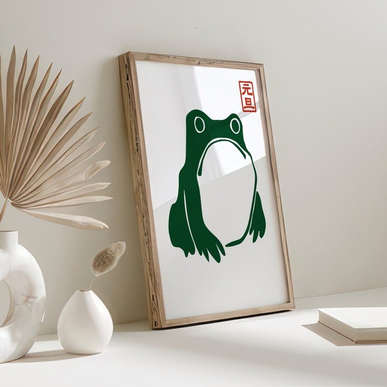 Japanese Matsumoto Hoji Frog Set of 3 and 4 color product image (8)