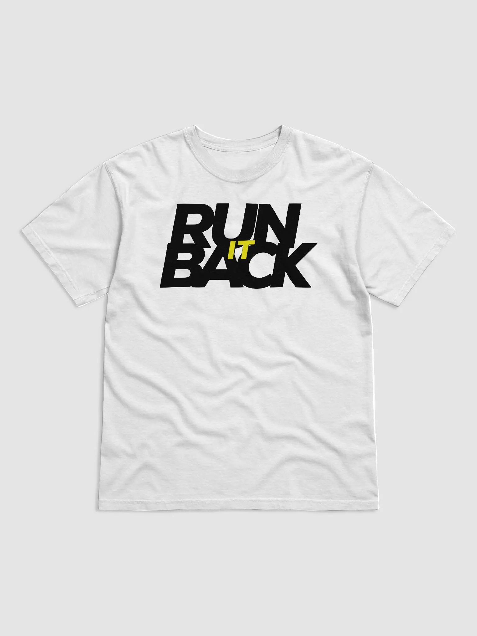 Run It Back T-Shirt Black Lettering product image (1)
