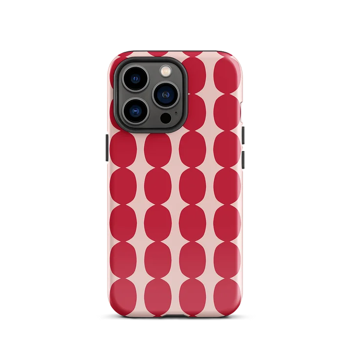 Cherry and Strawberry Cream Puff Bubble Chain iPhone Case product image (1)