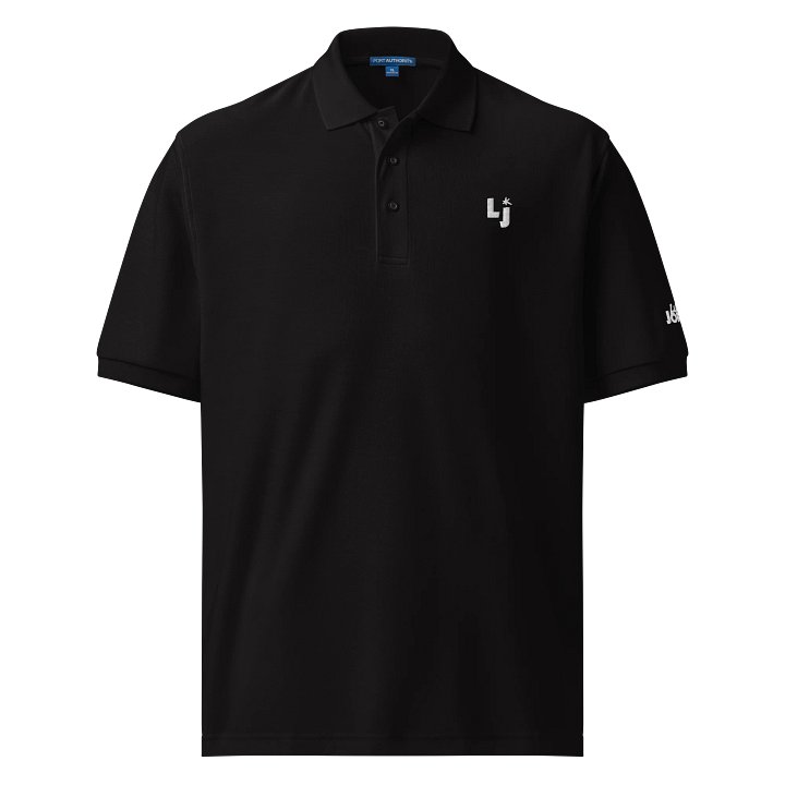"ICON" Polo Shirt in Black product image (1)