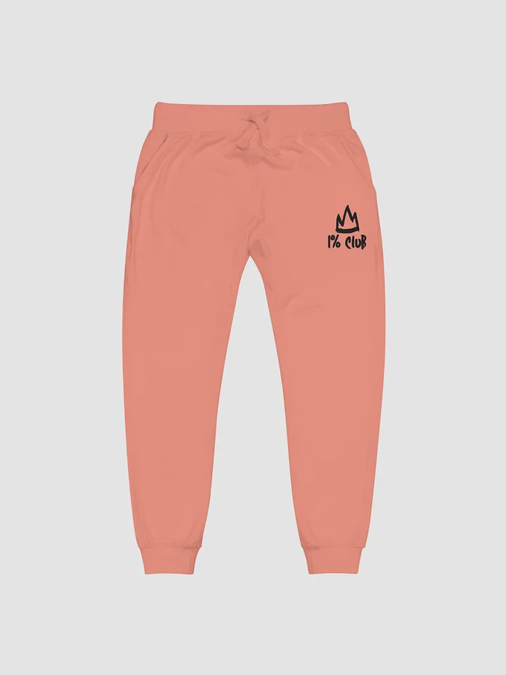 1% Club Unisex fleece sweat pants product image (1)