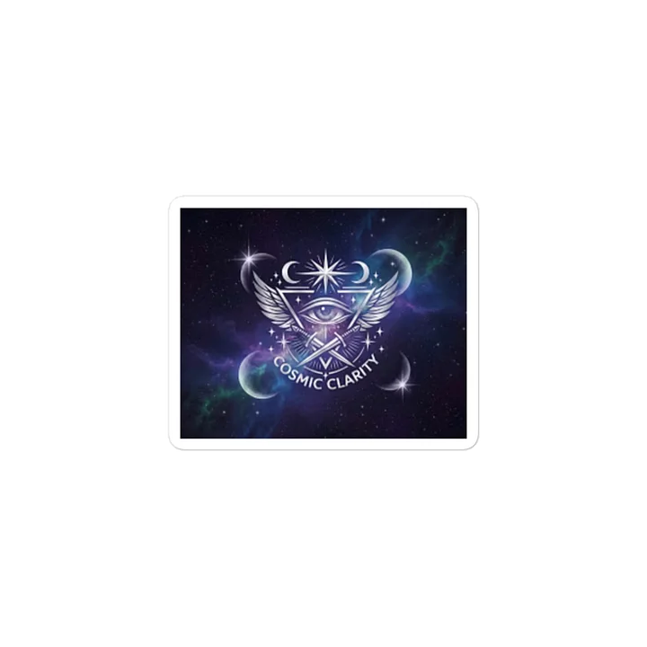 Cosmic Clarity Logo -Kiss Cut Stickers product image (1)