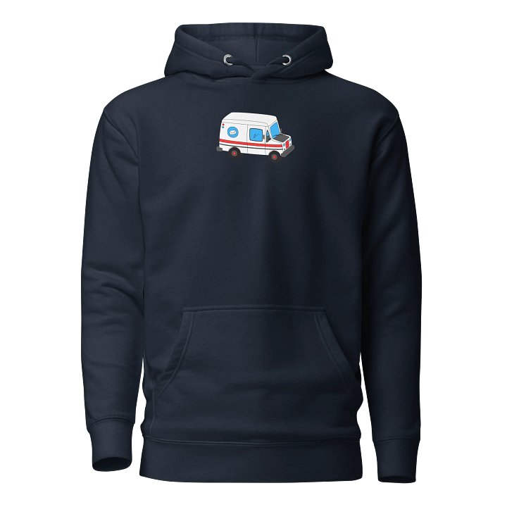 The LLV Logo Hoodie (Navy) product image (1)