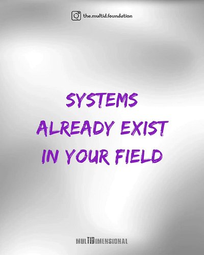Dissociative systems are not isolated from society. They are already:
• employees
• students
• tenants
• patients
• creators
...