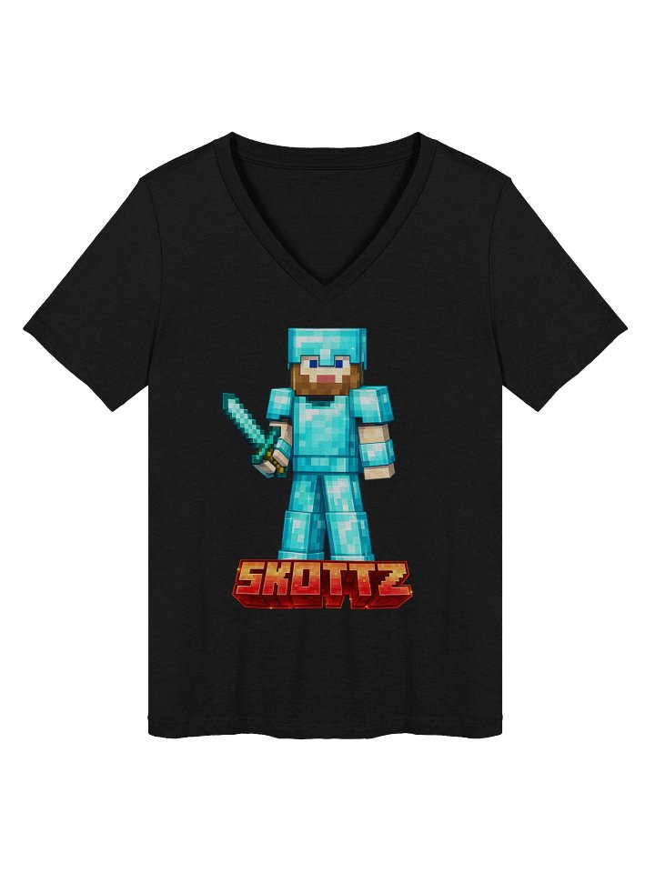 Skottz's "THE LAST SPAWN" V-Neck Shirt product image (2)