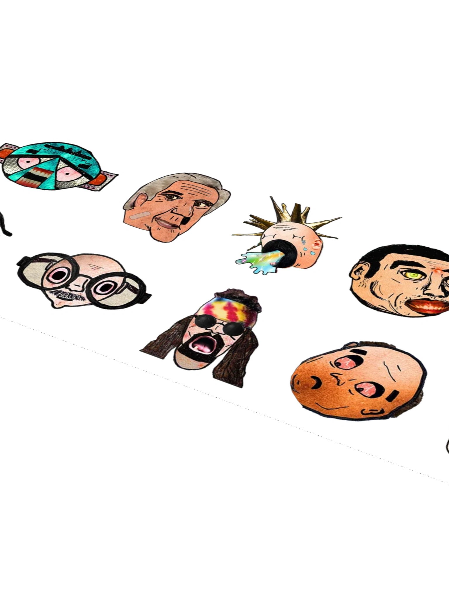 scarjars face decals: the whole cast product image (5)