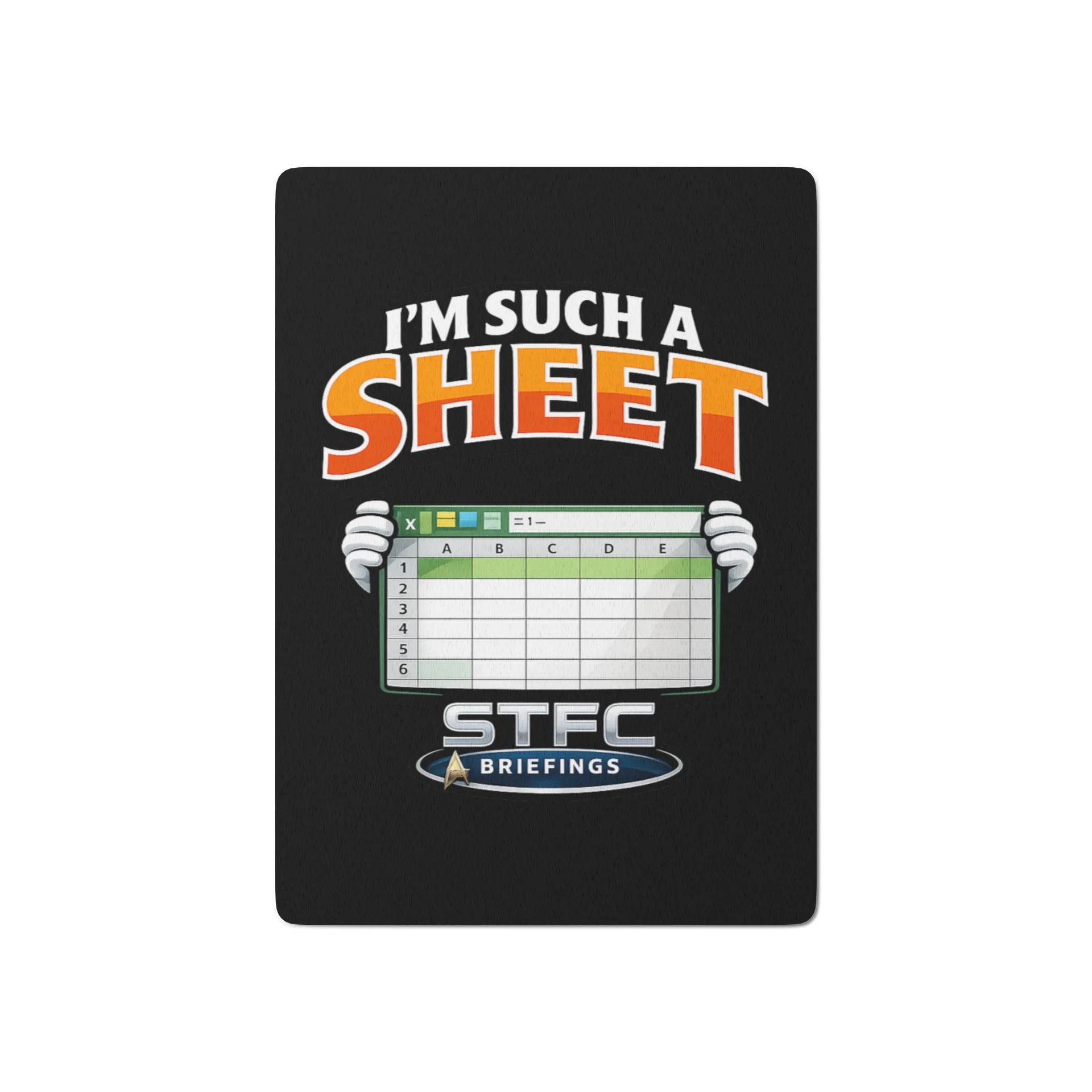 STFC Briefings I'm Such A Sheet Playing Cards product image (1)