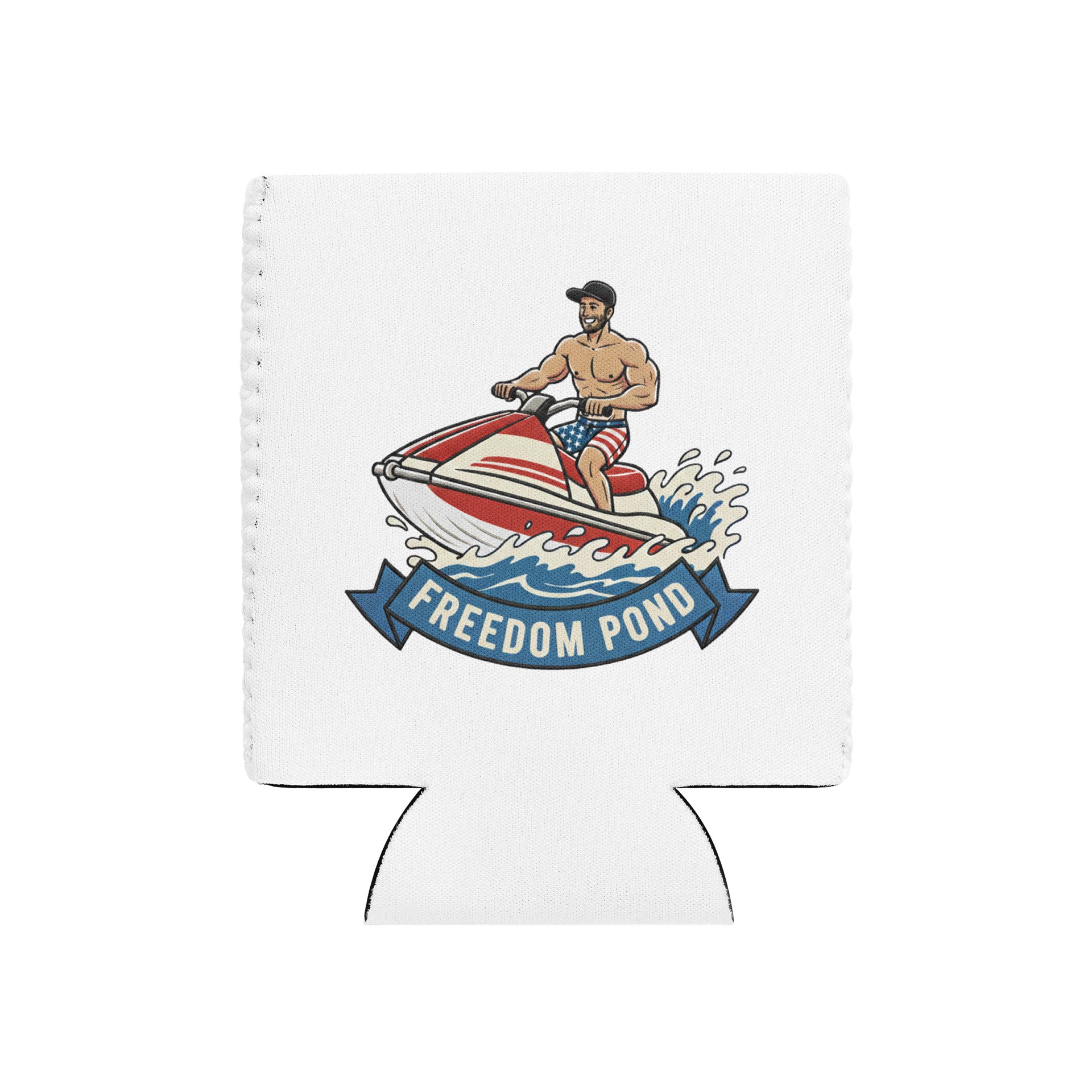 Freedom Pond Coozie product image (1)