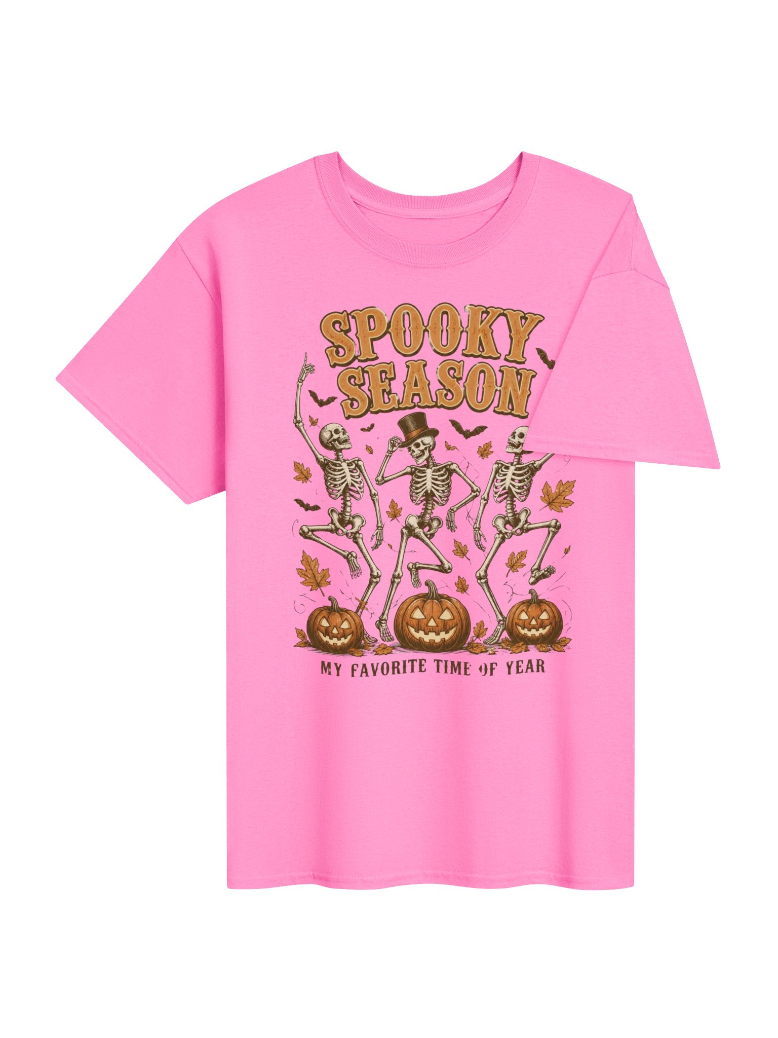 Dancing Skeletons Halloween Shirt, Spooky Season Tee, Funny Halloween Gift, Fall Skeleton Sweatshirt product image (41)