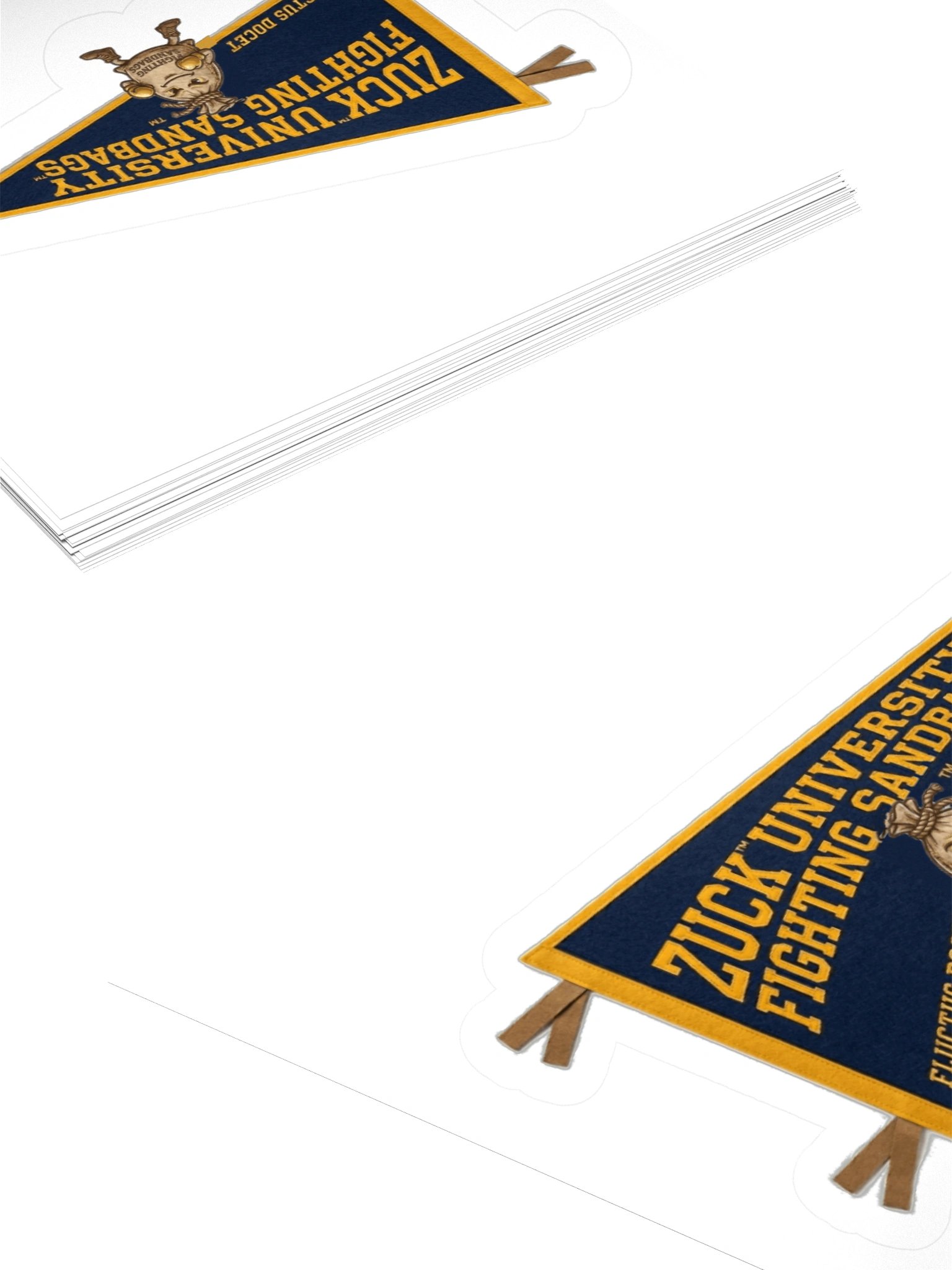 Fighting Sandbag Zuck University Banner (3 sizes) product image (4)