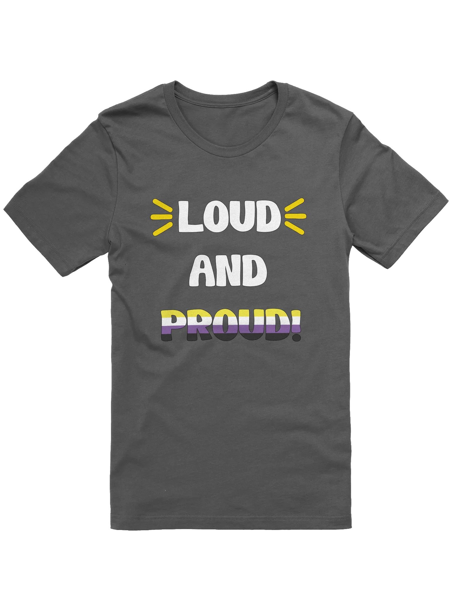 Loud and Proud Nonbinary T-Shirt product image (25)